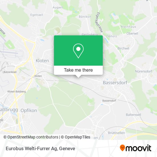 Eurobus Welti-Furrer Ag map