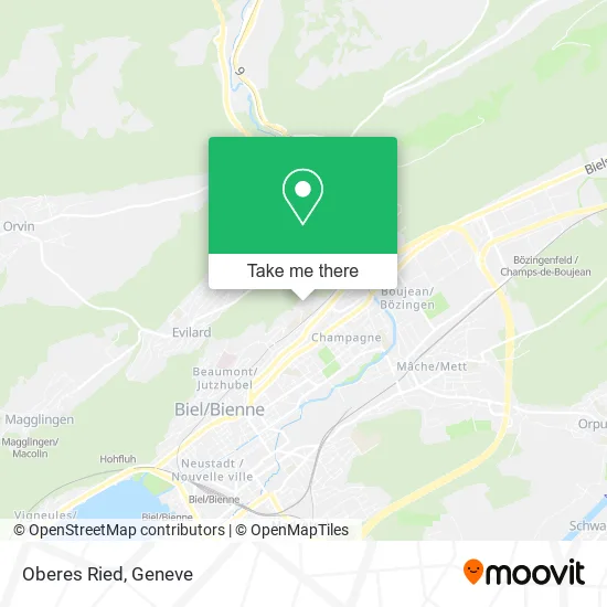 Oberes Ried plan