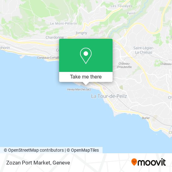 Zozan Port Market map