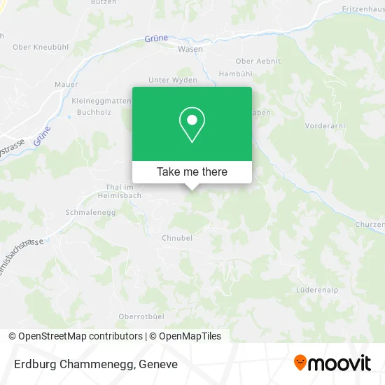Erdburg Chammenegg map