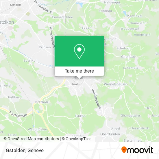 Gstalden map