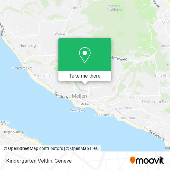 Kindergarten Veltlin map