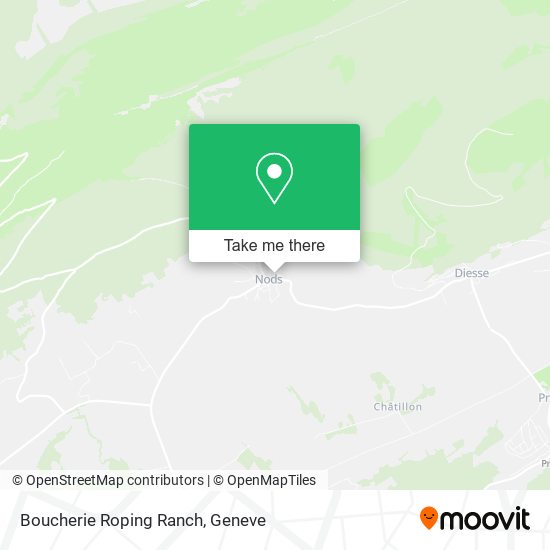 Boucherie Roping Ranch map