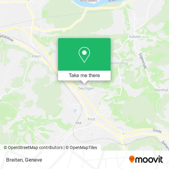Breiten map