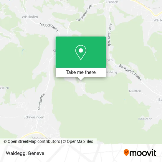 Waldegg map
