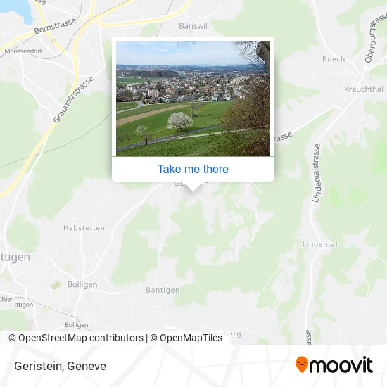 Geristein map