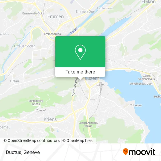 Ductus map