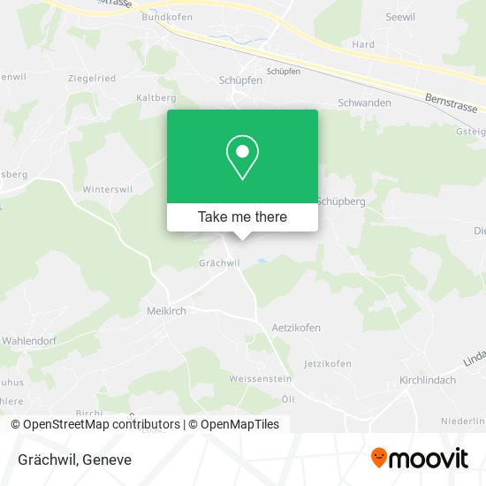 Grächwil map