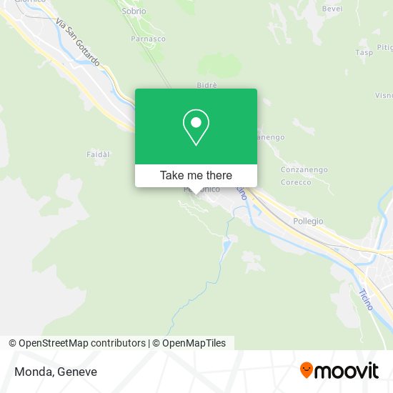 Monda map