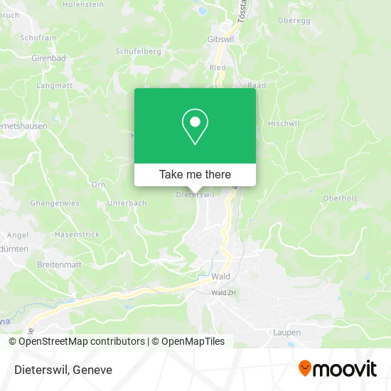 Dieterswil map
