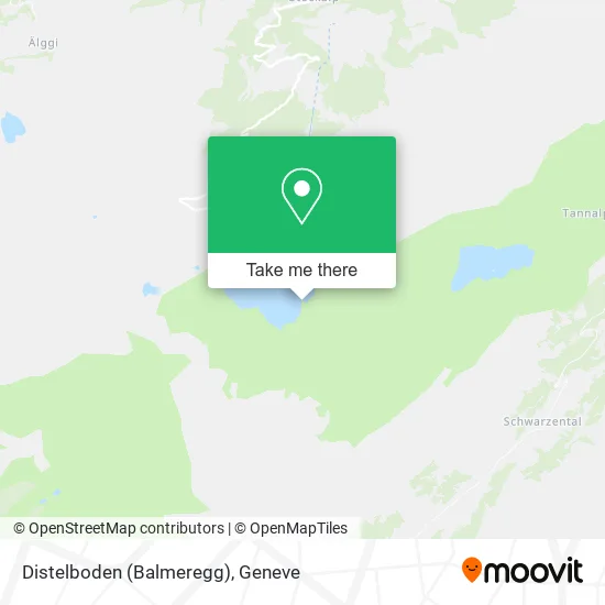 Distelboden (Balmeregg) map
