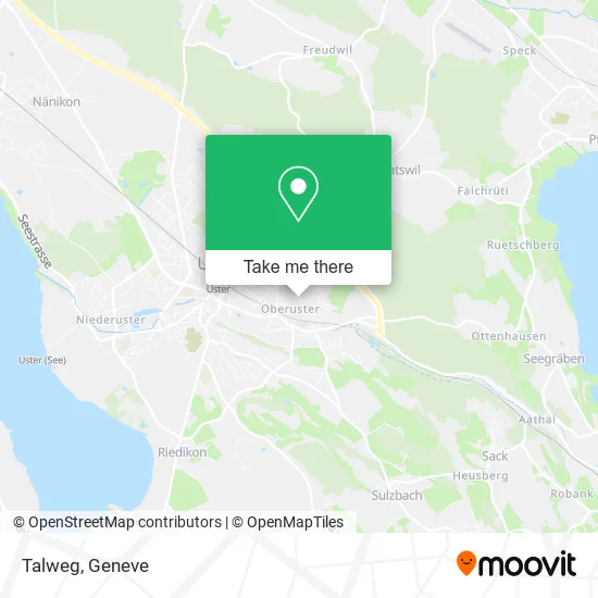 Talweg map