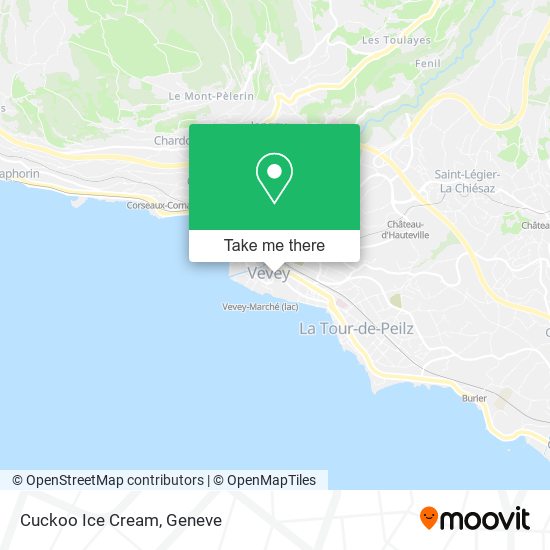 Cuckoo Ice Cream map