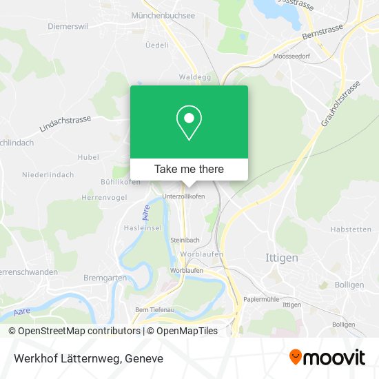 Werkhof Lätternweg map