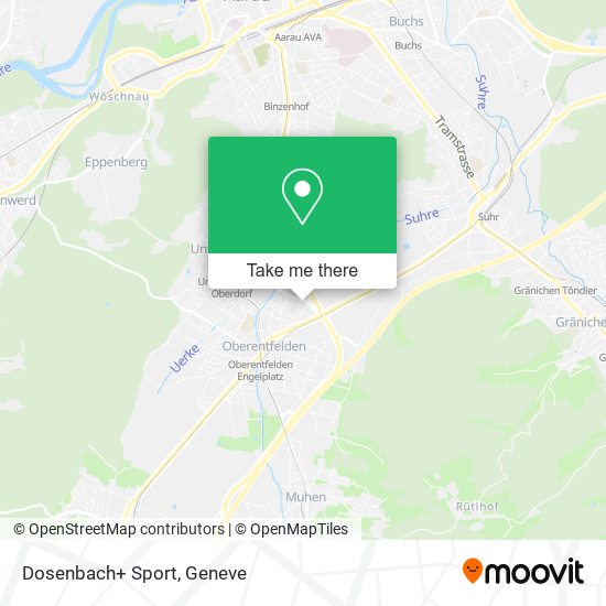 Dosenbach+ Sport map