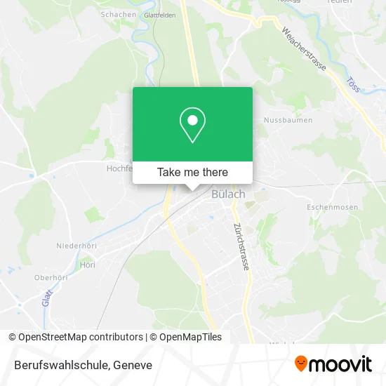 Berufswahlschule map