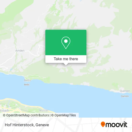 Hof Hinterstock map