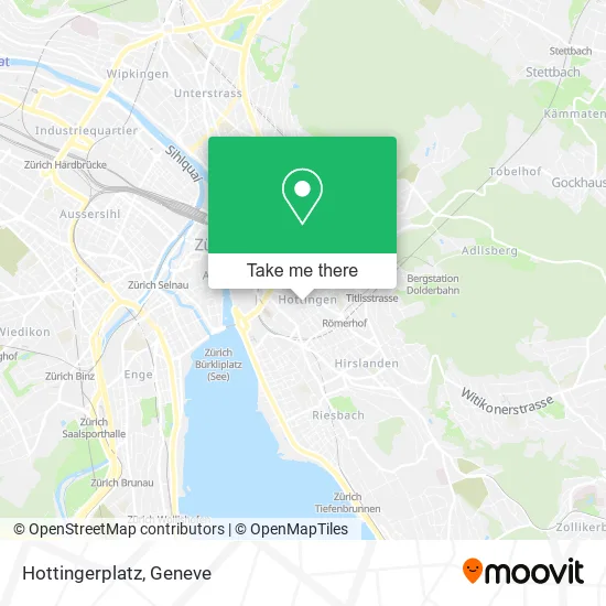 Hottingerplatz map
