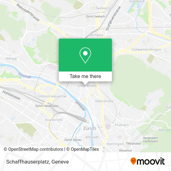Schaffhauserplatz map