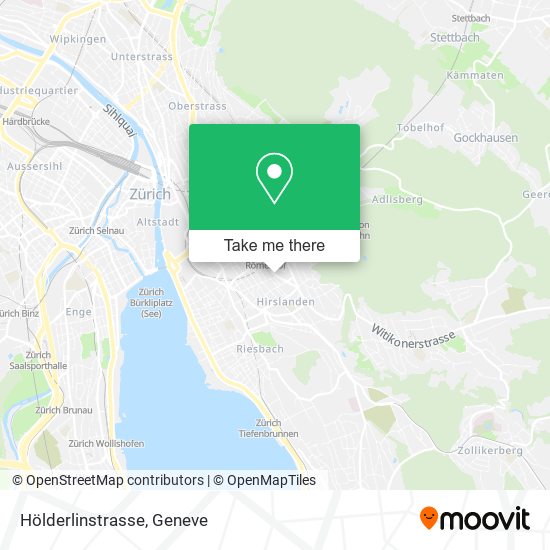 Hölderlinstrasse map