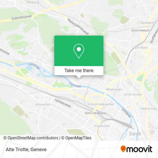 Alte Trotte map