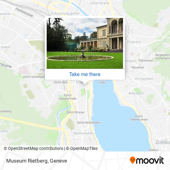 Museum Rietberg map