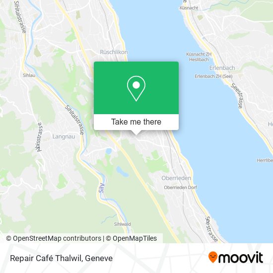 Repair Café Thalwil map