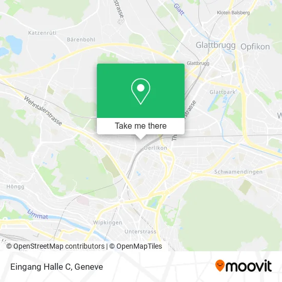 Eingang Halle C map