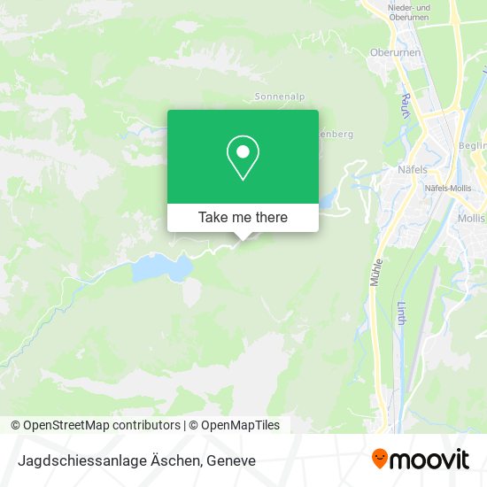 Jagdschiessanlage Äschen map