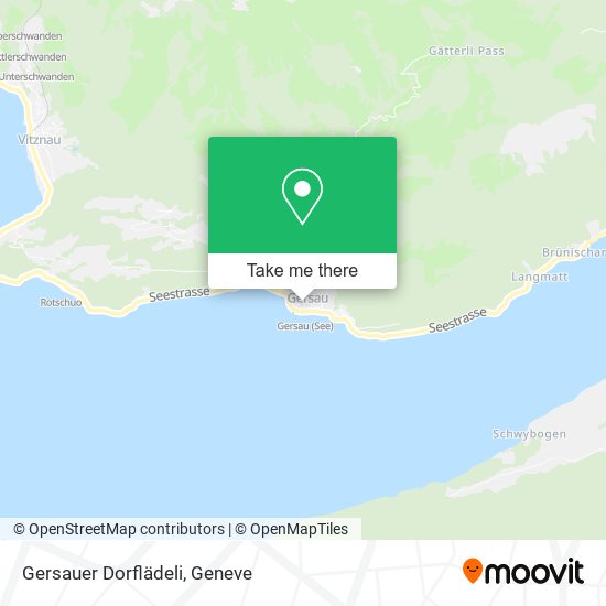 Gersauer Dorflädeli map