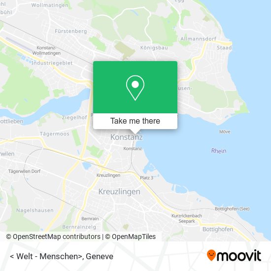 < Welt - Menschen> map