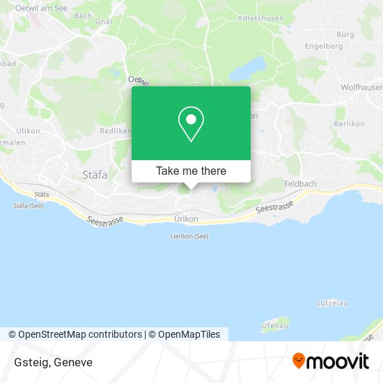 Gsteig map