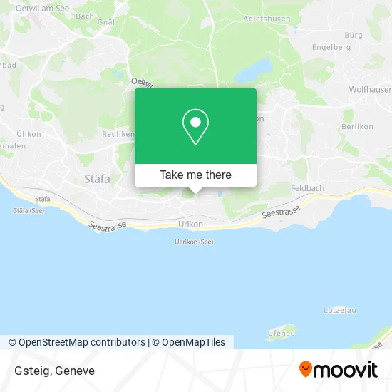 Gsteig map