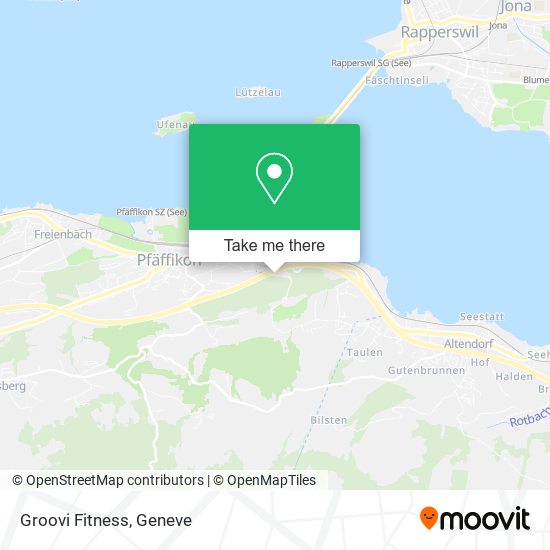 Groovi Fitness map