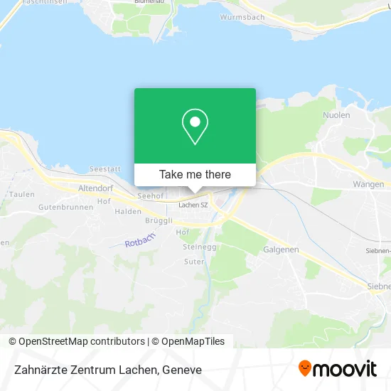 Zahnärzte Zentrum Lachen map