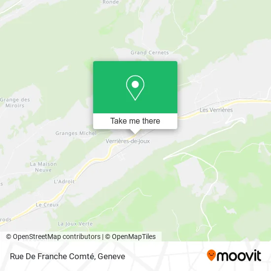 Rue De Franche Comté map