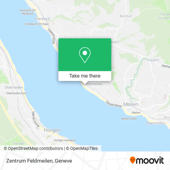 Zentrum Feldmeilen map