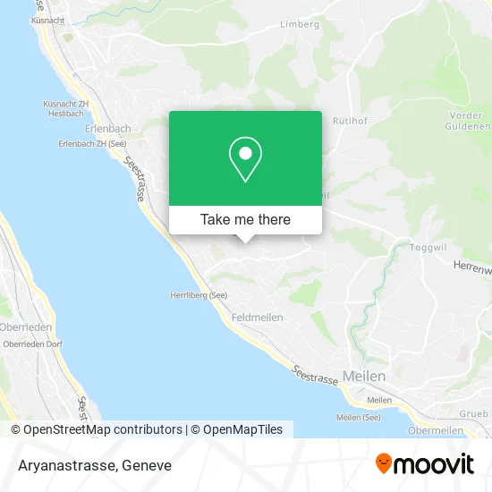 Aryanastrasse map