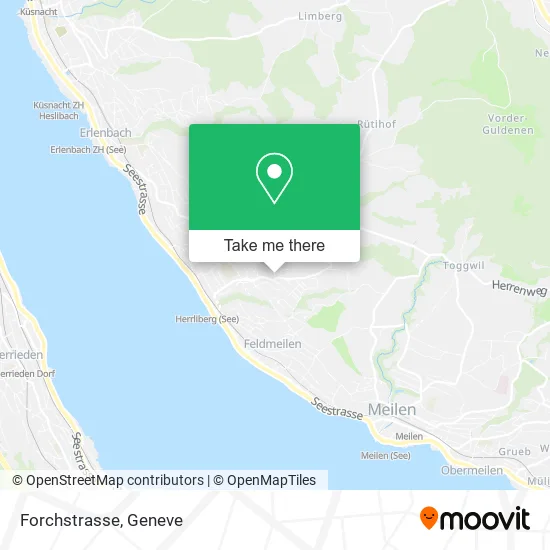 Forchstrasse map