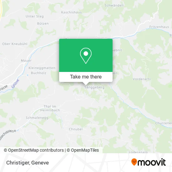Christiger map