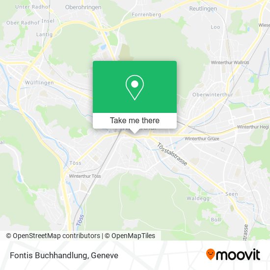 Fontis Buchhandlung map