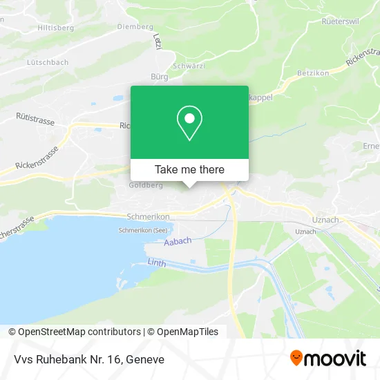 Vvs Ruhebank Nr. 16 map