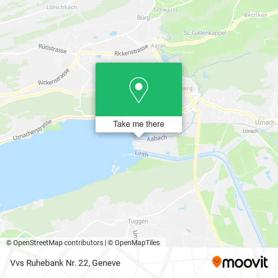 Vvs Ruhebank Nr. 22 map