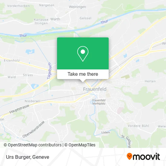 Urs Burger map