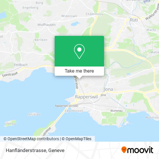 Hanfländerstrasse map