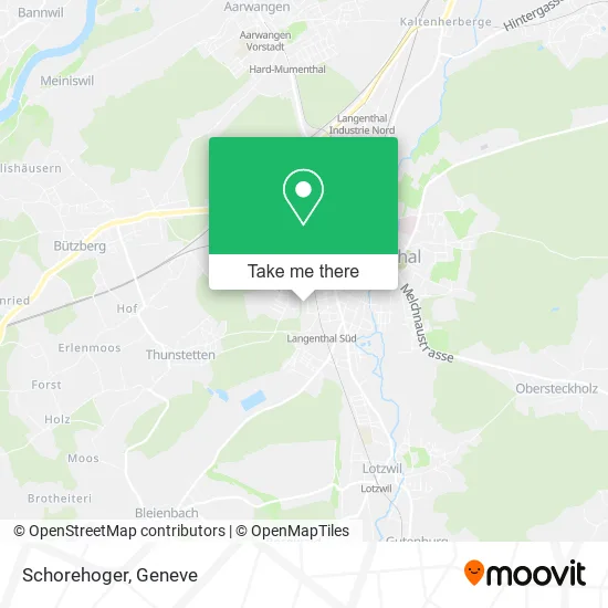 Schorehoger map