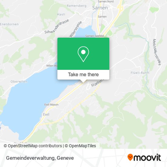 Gemeindeverwaltung map