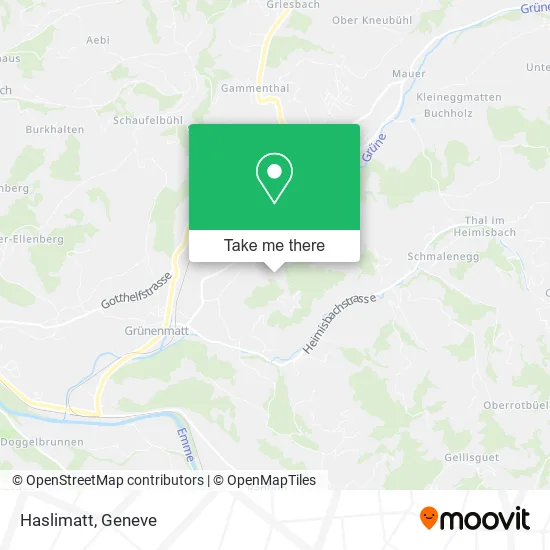 Haslimatt map