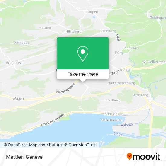 Mettlen map