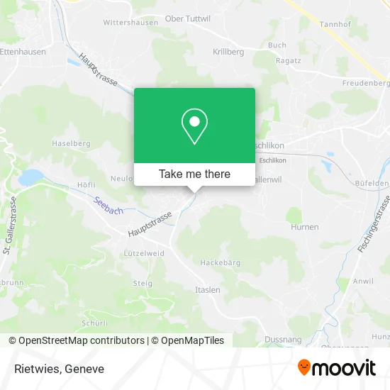 Rietwies map